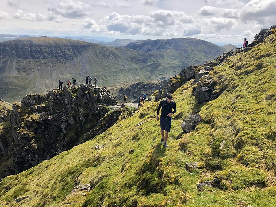 How To Reach The Striding Edge